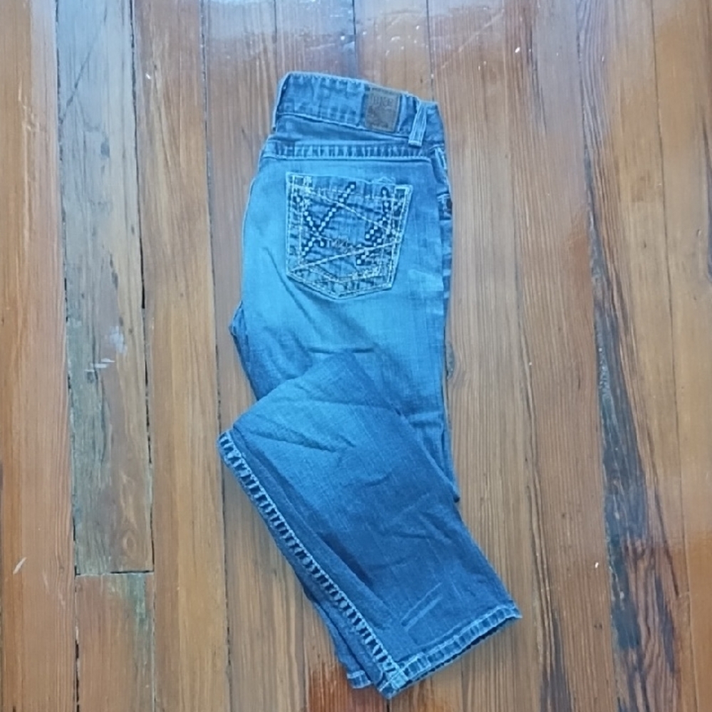 BKE Blue Boot Cut Jeans Classic Denim Style